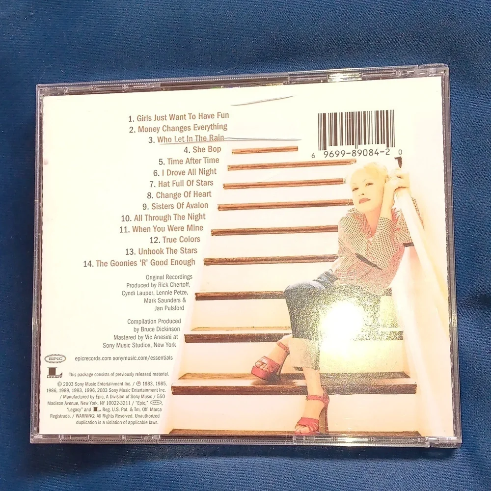 Cindy Lauper CD The essential